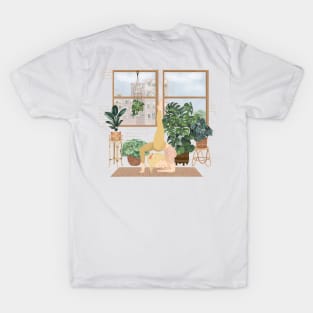 Yoga with plants 3 T-Shirt